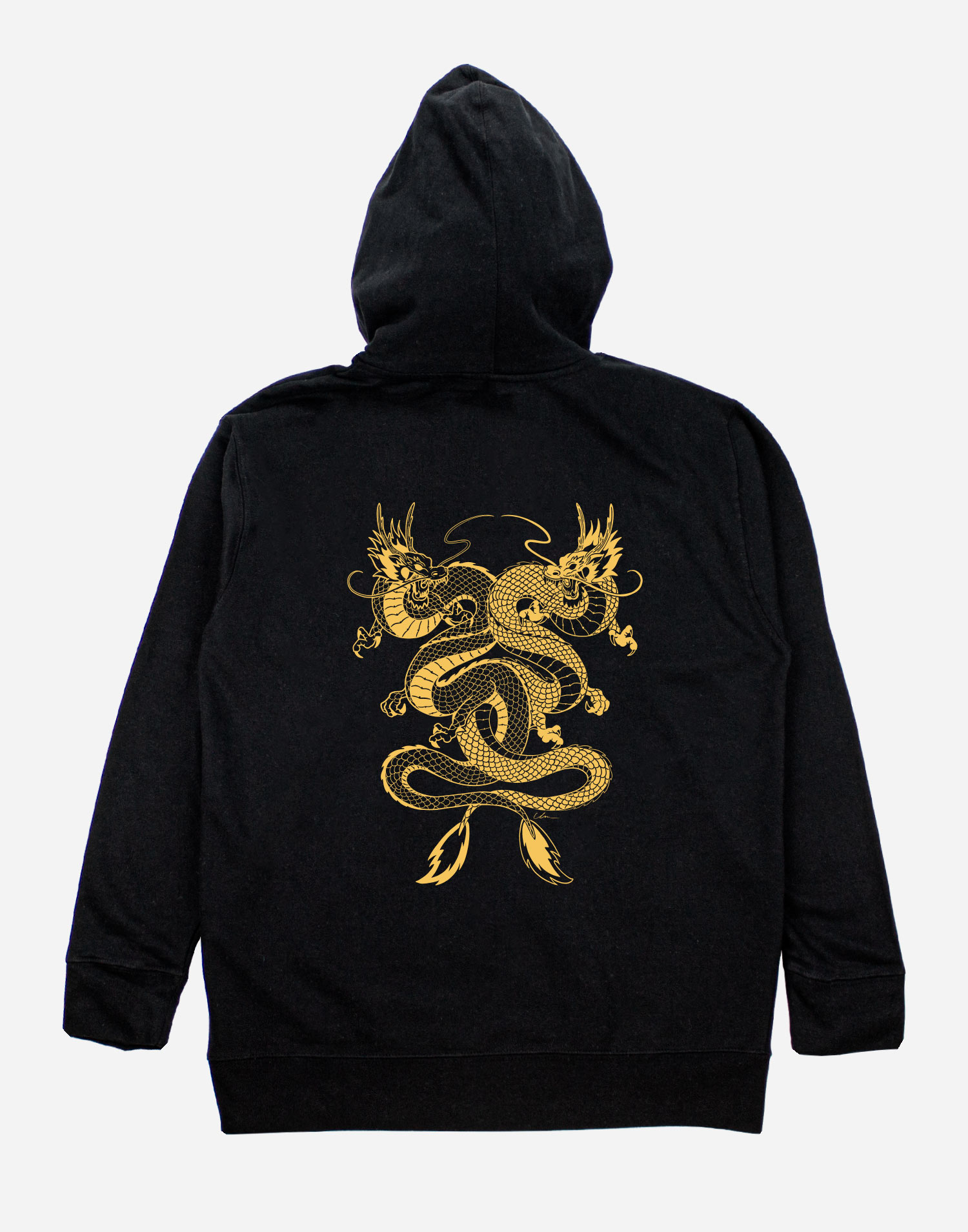 CA004-Hoodie-Noir-Back