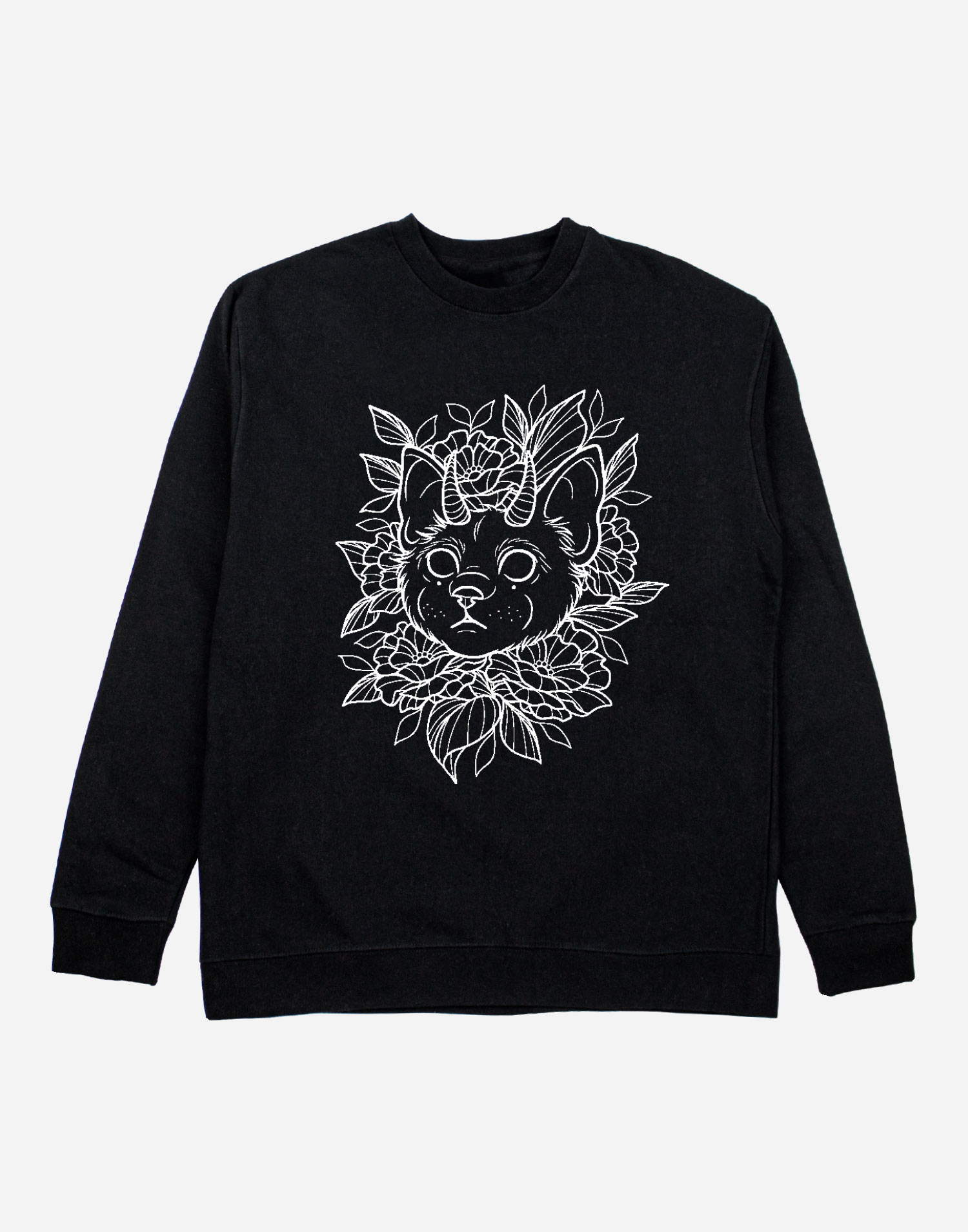 OK002-Crewneck-Noir-Front